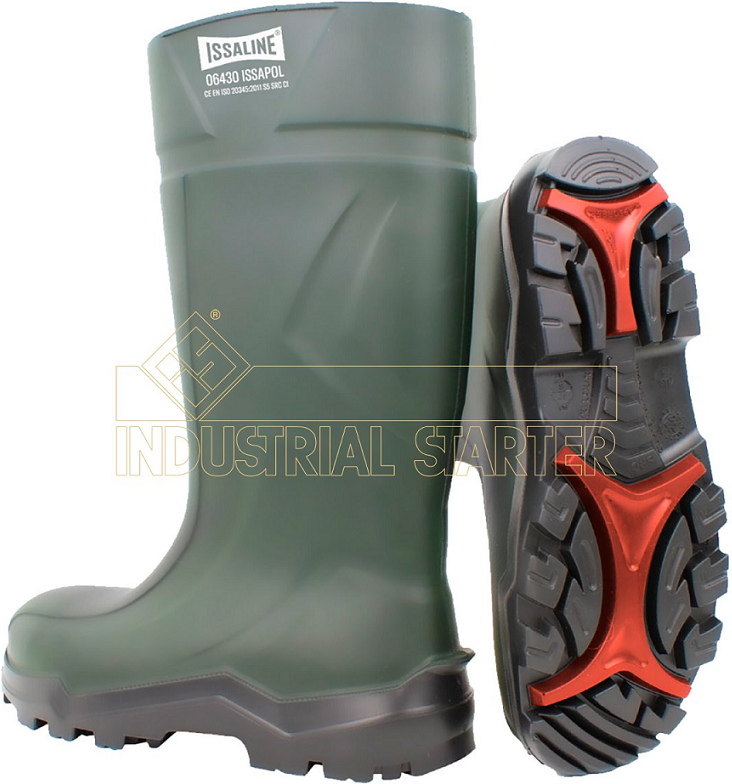 BOTA AGUA ISSAPOL S5 CI SRC -30ºC POLIURETANO VERDE