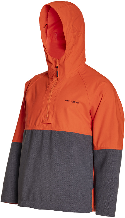 ANORAK PESCA GRUNDENS® SUPERWATCH NARANJA GRIS