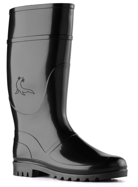 BOTA AGUA FOCA ALTA NEGRO