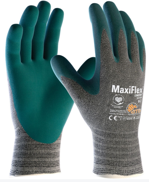 GUANTE ATG® MaxiFlex® Comfort® VERDE (12 pares)