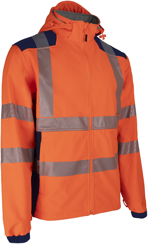 SOFTSHELL ALTA VISIBILIDAD Coverguard® NEBULO NARANJA