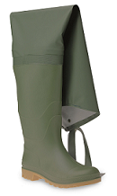 BOTA VADEADOR ISSA PVC RIESGOS MINIMOS VERDE