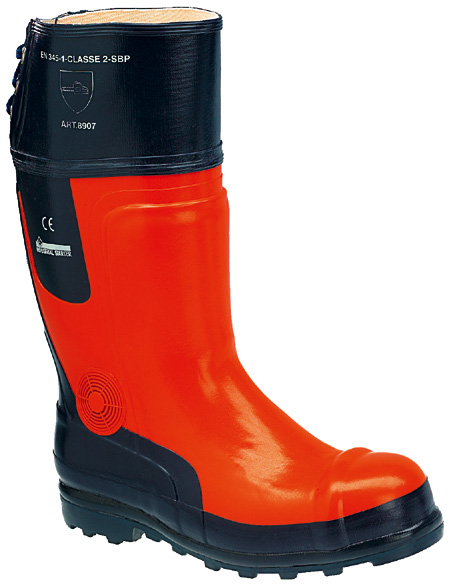 BOTA ISSA MOTOSIERRA EN ISO17249 + A1 NARANJA