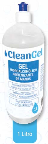 GEL HIDROALCOHOLICO CLEANGEL HIGIENIZANTE (1000 ml)