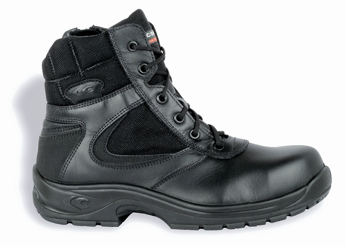 BOTA COFRA POLICE S3 HR0 SRC CREMALLERA NEGRO