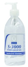 GEL HIDROALCOHOLICO  S-3000 HIGIENICO (1 litro)