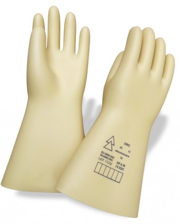 GUANTE LATEX DIELECTRICO FARU CLASE 00 BEIGE