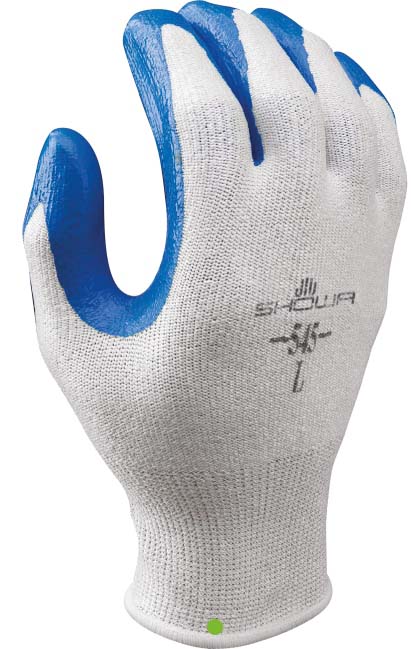 GUANTE ANTICORTE SHOWA 545 HPPE BLANCO AZUL (10 pares)