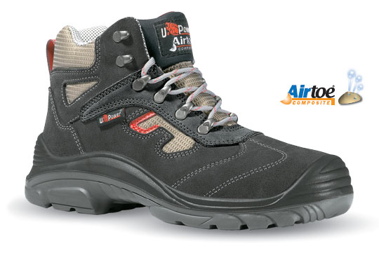 BOTA U POWER CHECK SERRAJE S1P SRC NEGRO