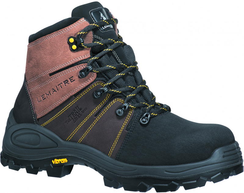 BOTA LEMAITRE TREK BRUN Sympatex® Vibram® S3 WR CI HI HRO SRC MARRON