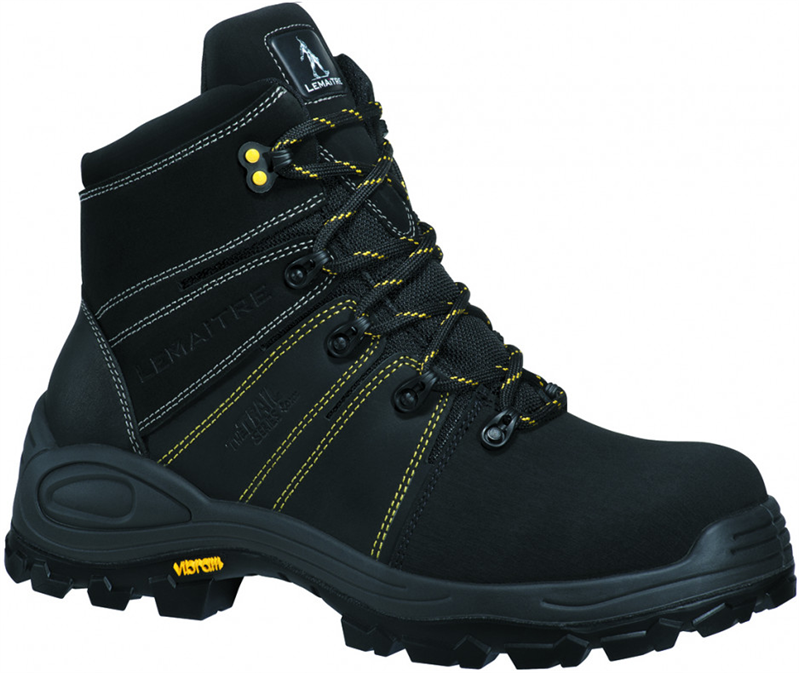 BOTA LEMAITRE TREK Sympatex® Vibram® S3 WR CI HI HRO SRC NEGRO