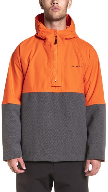 ANORAK PESCA GRUNDENS® SUPERWATCH NARANJA GRIS