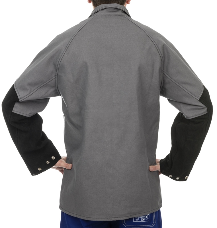 CAZADORA SOLDADURA WELDAS® ARC KNIGHT® ALGODON FR REFUERZO