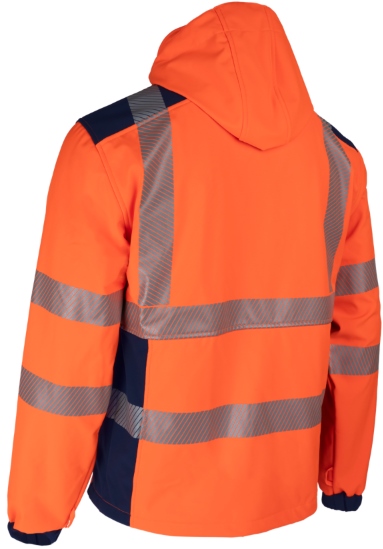 SOFTSHELL ALTA VISIBILIDAD Coverguard® NEBULO NARANJA