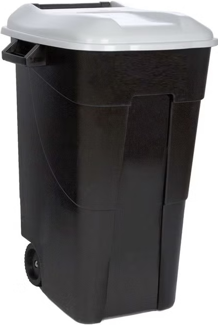 CONTENEDOR RESIDUOS 120 L.RUEDAS COLOR