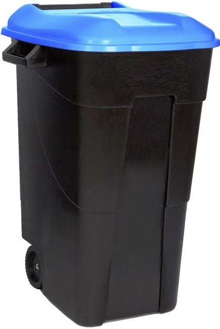CONTENEDOR RESIDUOS 120 L.RUEDAS COLOR