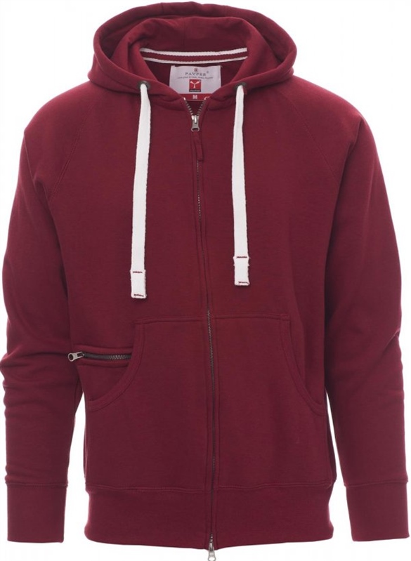 SUDADERA  ABIERTA PAYPER NEW DALLAS CAPUCHA COLOR