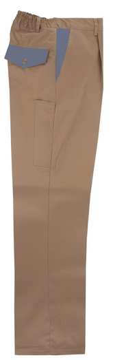 PANTALON DISVEL BICOLOR CONTRASTE COLOR